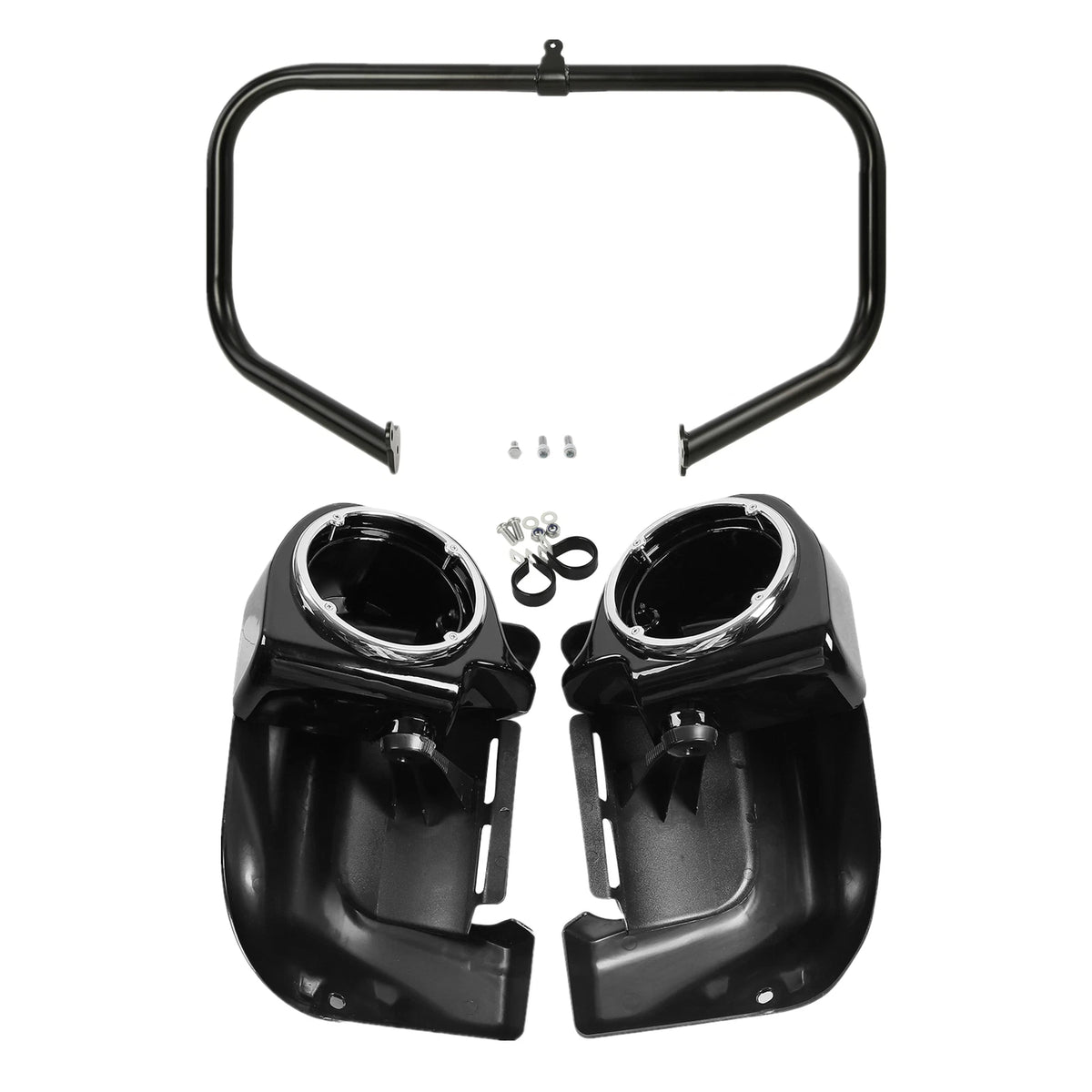 Lower Vented Leg Fairings Speaker Pod for Harley Road Glide (2009–2013)