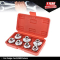 7-Piece 3/8" Oil Filter Cap Wrench Socket Set for