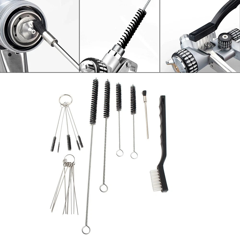 21pcs Airbrush Spray Guns Nozzle Cleaning Tool Kit