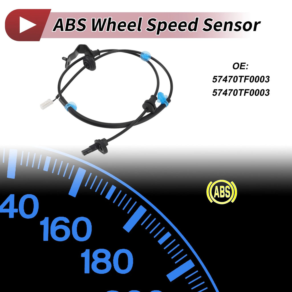 ABS Wheel Speed Sensor Rear Right Replacement for Honda Fit (2012–2014)