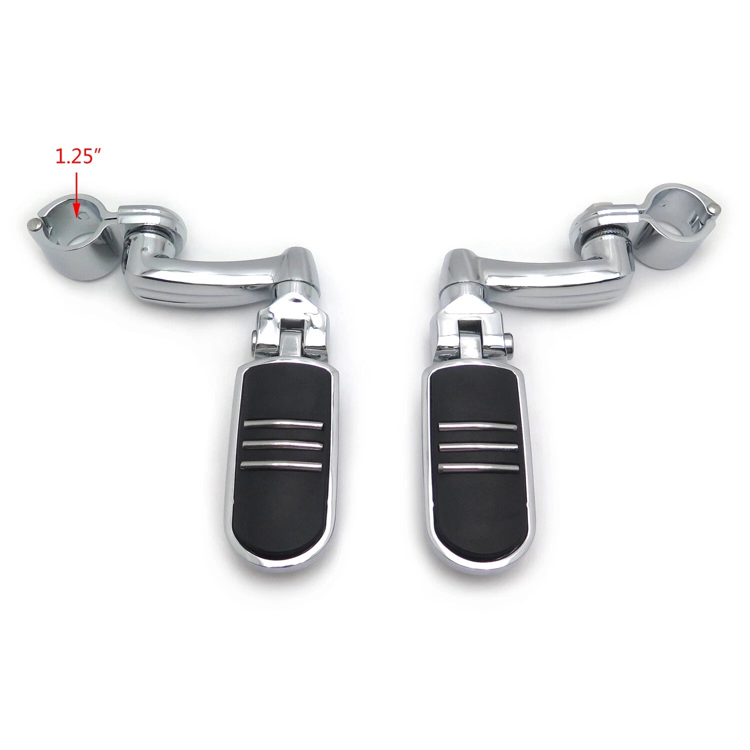 Footpeg Mount Kit for 1.25" Highway Engine Guard Crash Bar