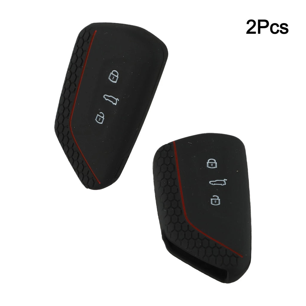 2X Protective Silicone Key Covers for Golf 8, Skoda Enyaq IV
