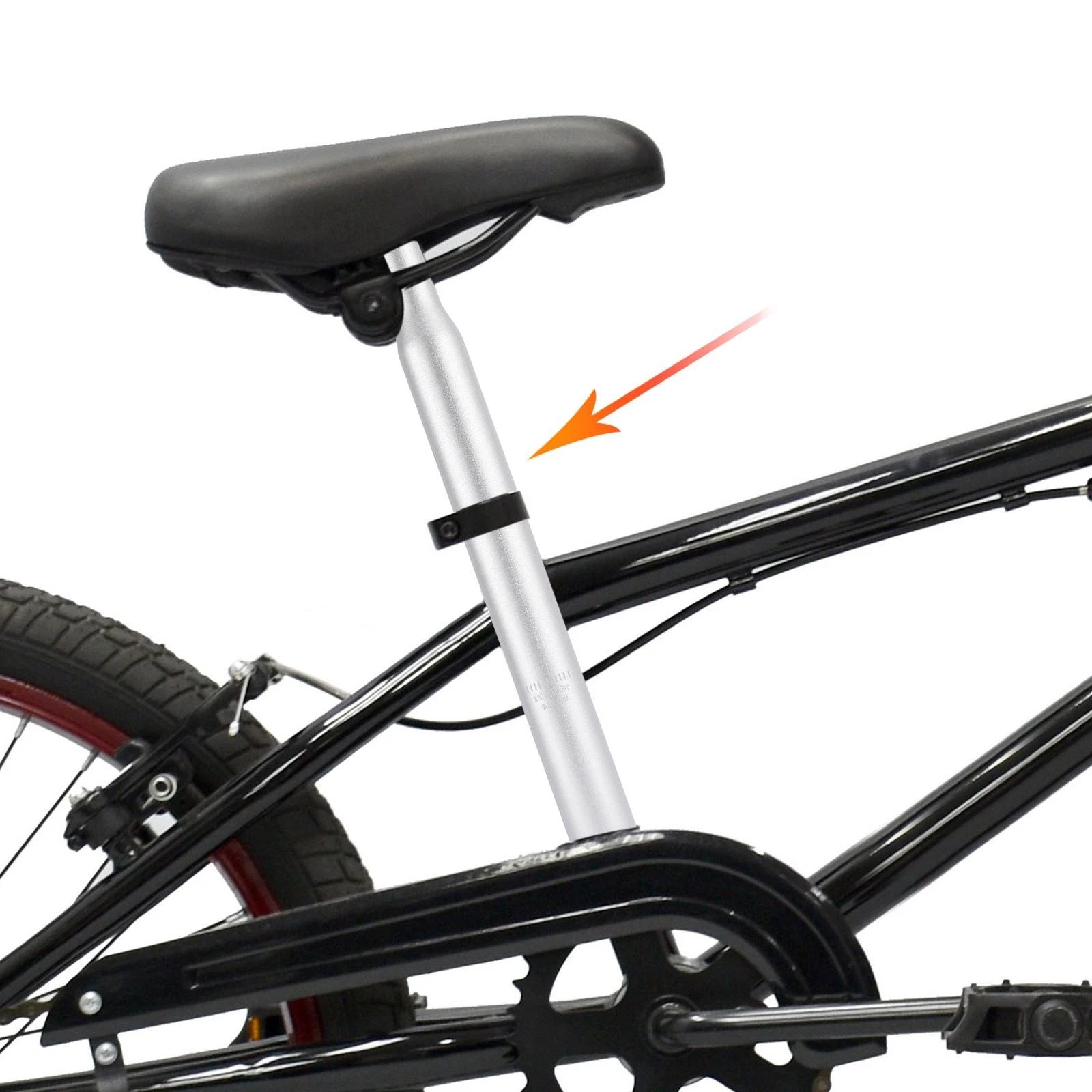 Aluminum Bike Seat Post Replacement for 27.2mm Bicycle (450mm) (2005–2015)