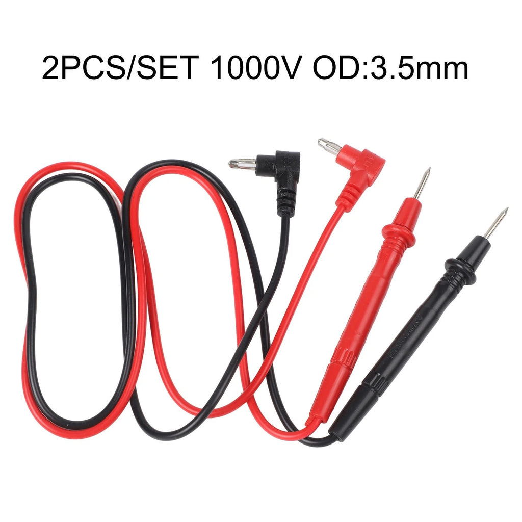 2X Digital Multimeter Probe Leads Test Wire for Automotive Use