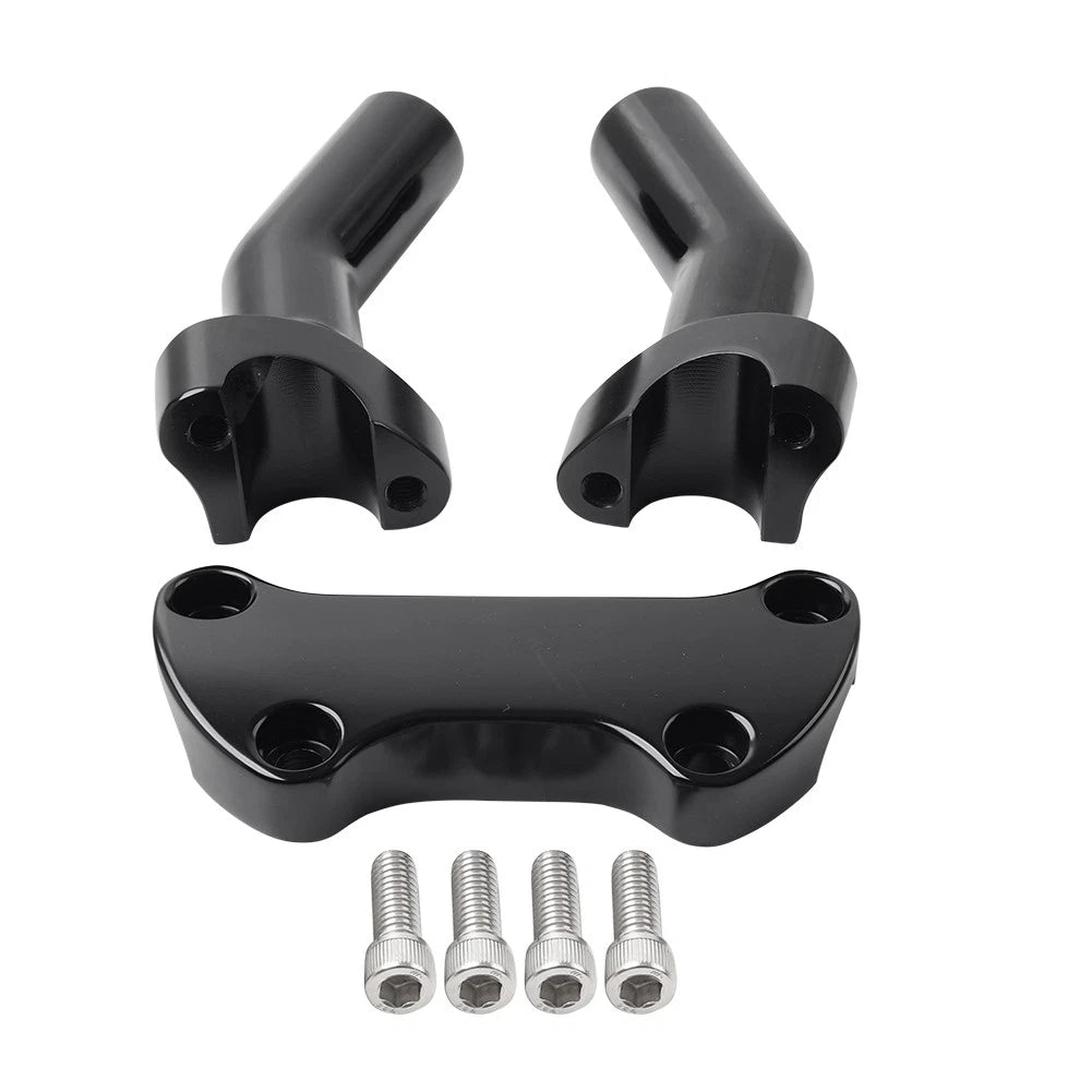 4.5" Pullback Handlebar Riser Top Clamp for Harley Softail Sportster (1" Bar)