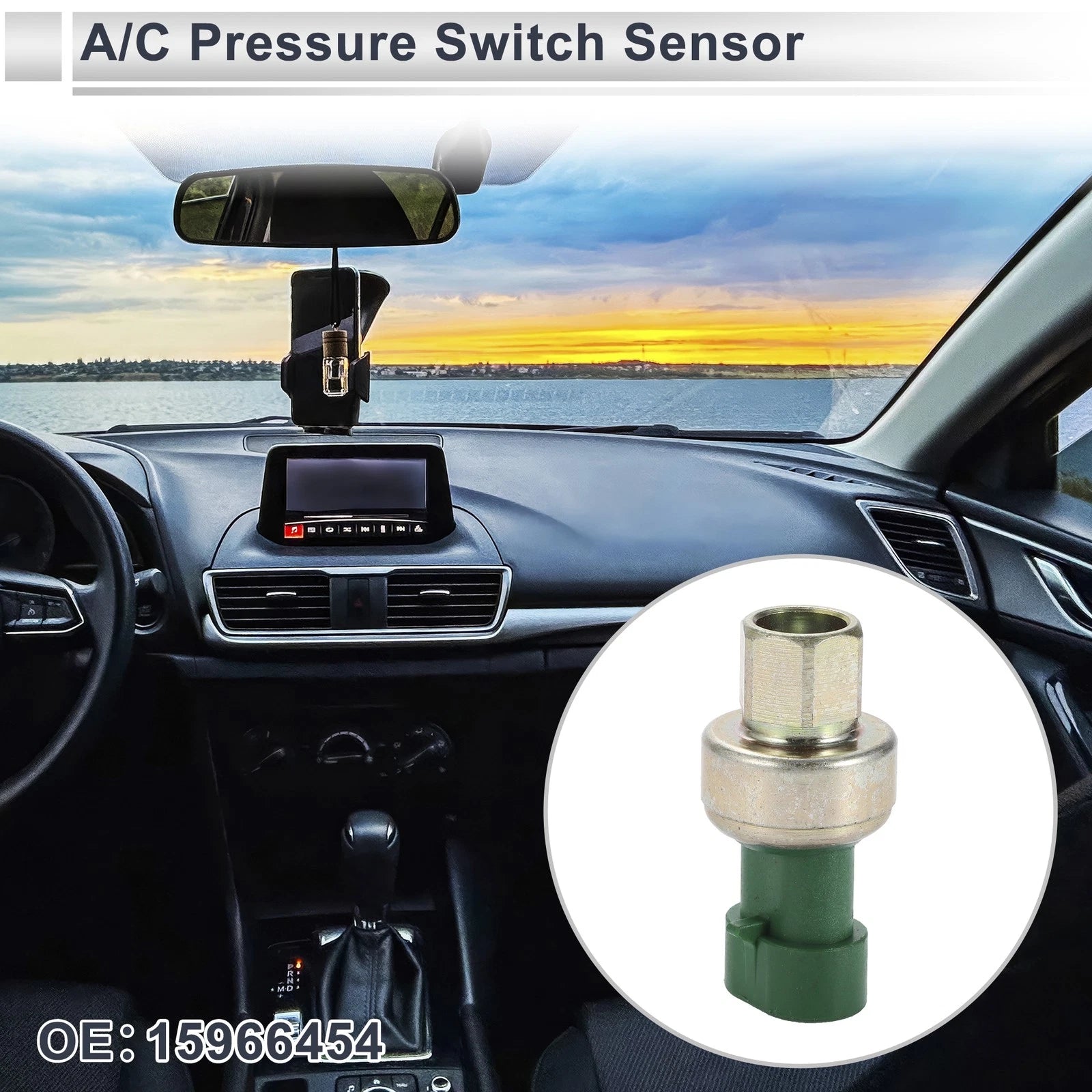 A/C Pressure Switch Sensor for Chevrolet Silverado 1500 (1999–2002) Replacement