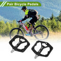 Nylon Bicycle Pedals Pair Black 14mm for 14mm Crank (Any Model 2010–2026)