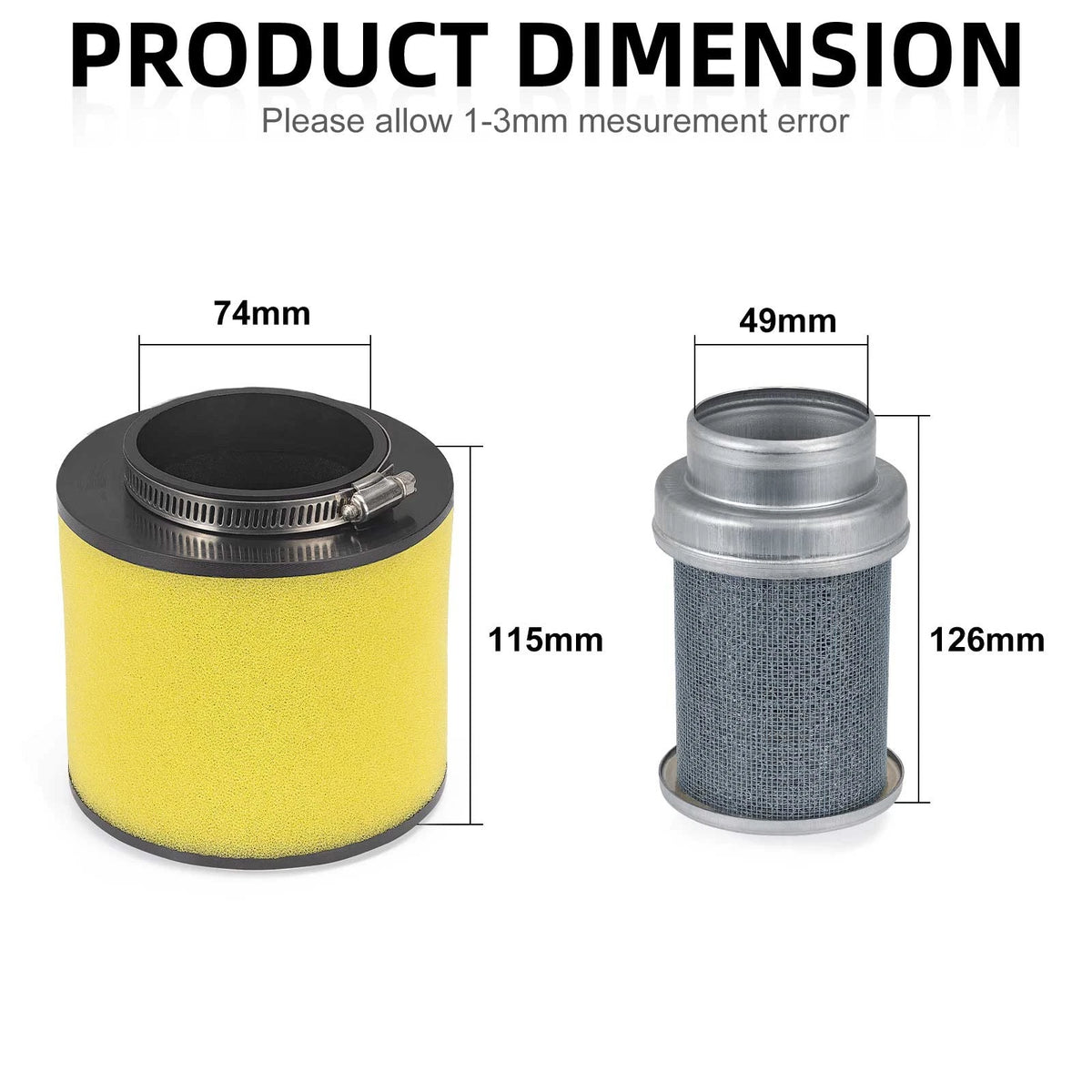 Air Filter for Honda Foreman 450 TRX450FE 4x4 ES (2002–2004)