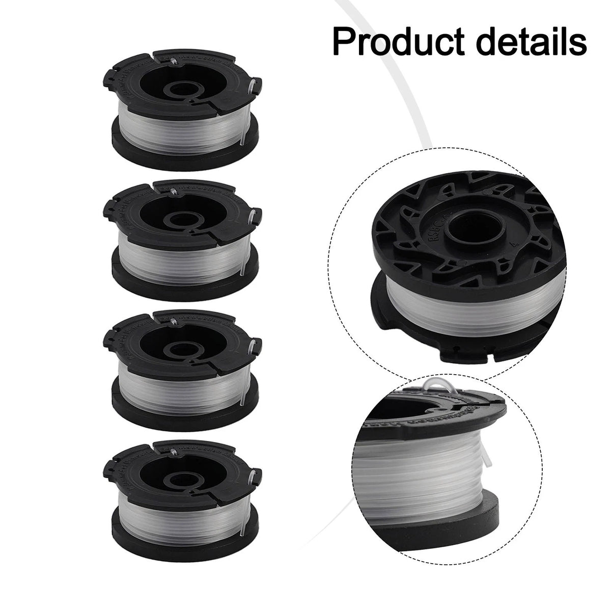 Trimmer Spools for Black and Decker Grass Trimmers (2010–2023)