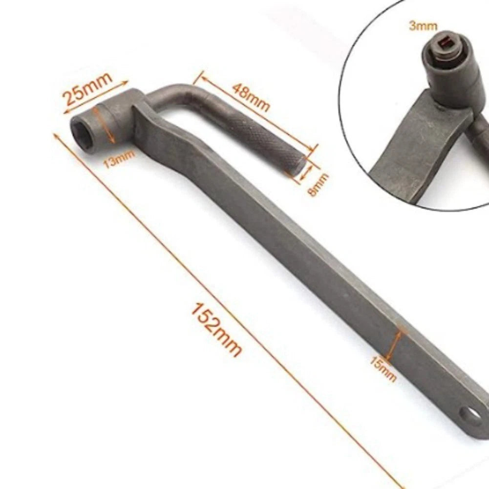 Engine Valve Adjustment Wrench Tool with 16 Blades Feeler Gauge for Motorcycles
