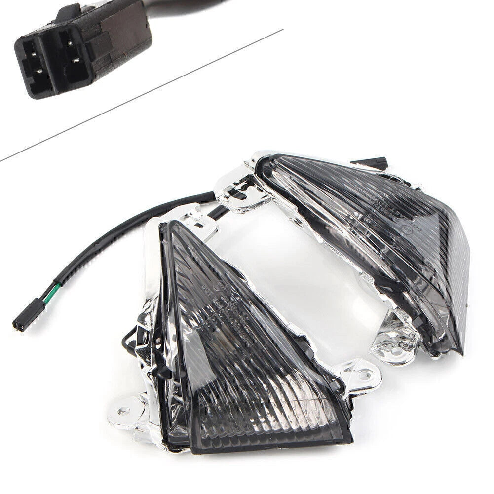 Front Turn Signal Indicator Lens for Kawasaki Ninja ZX6R ZX636 (2005–2010)