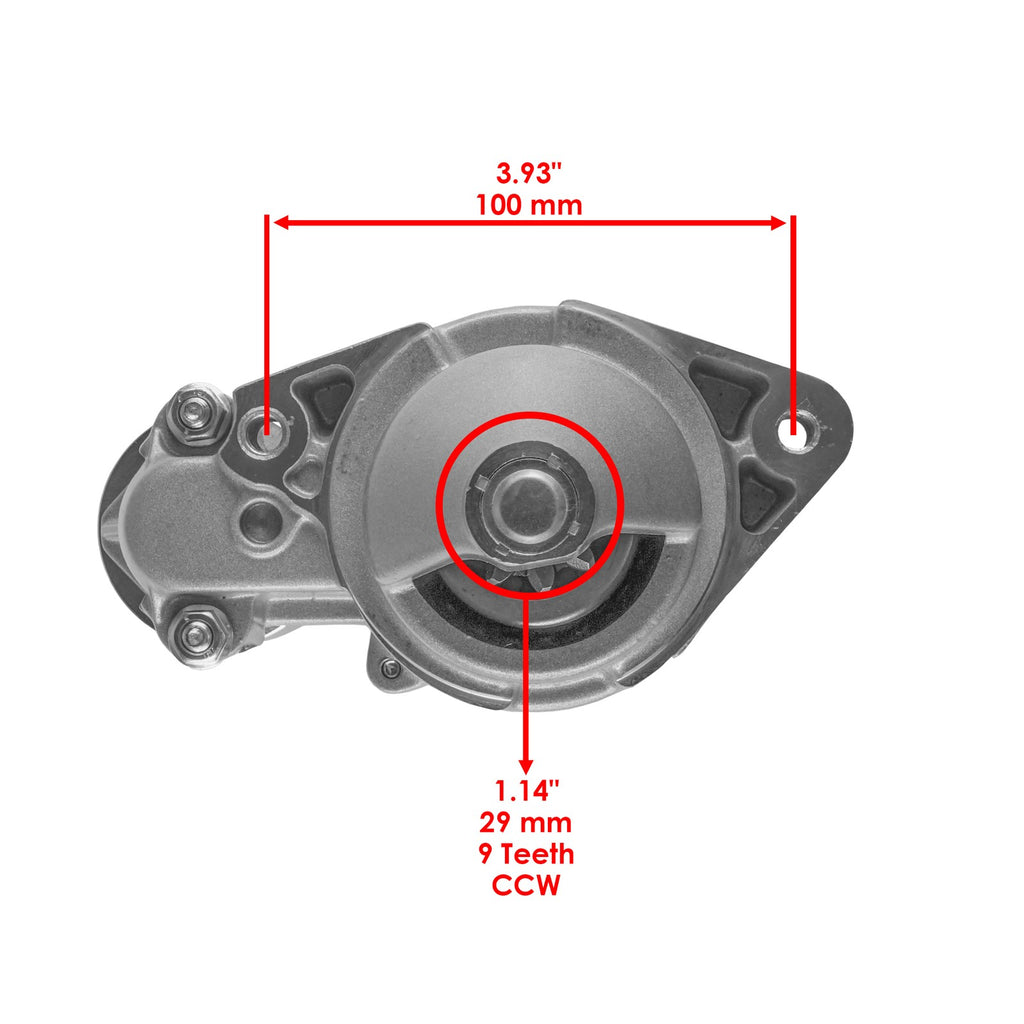 Starter Motor Replacement for Kawasaki FC540V 17HP Engine (2010–2019)