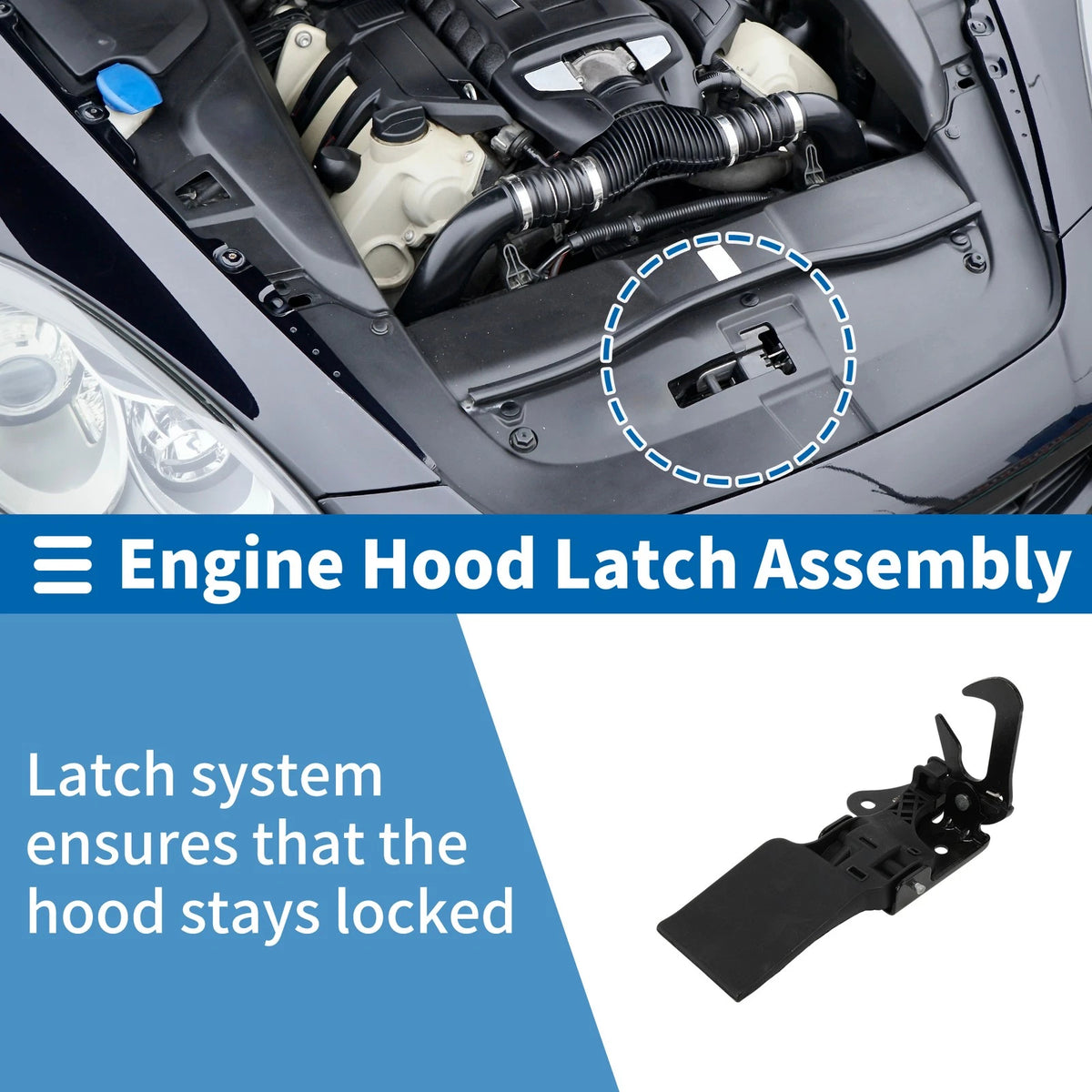Hood Latch Assembly Replacement for Audi Q3 (2012–2018)
