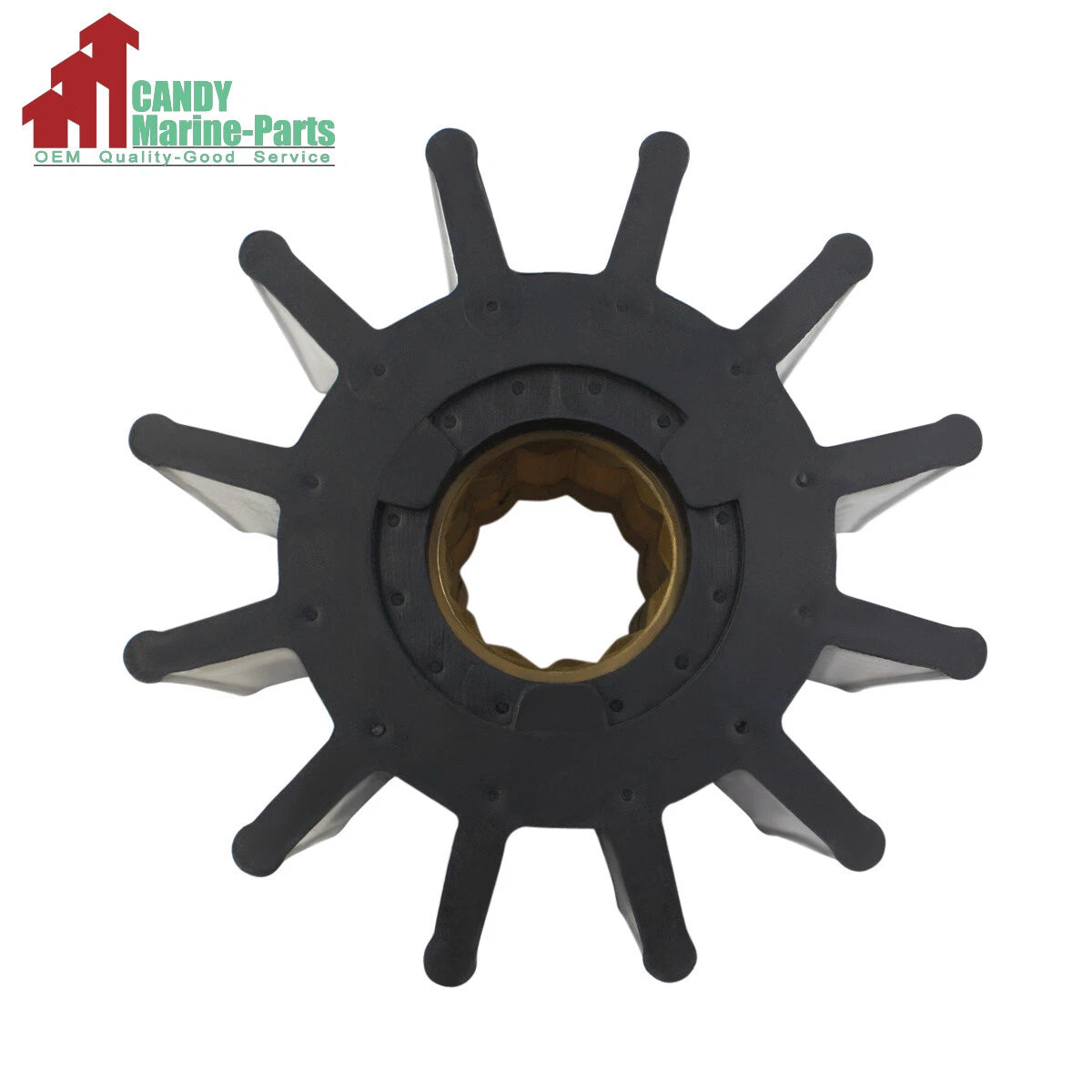 Sea Water Pump Impeller for Volvo Penta (Replaces Sierra 18-3275, 21951362)