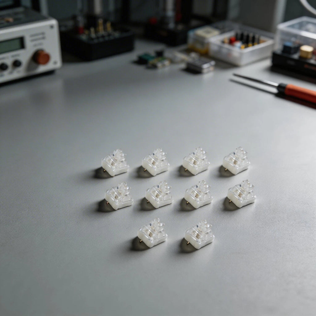 10X TTC V2 Mechanical Keyboard Switches Silent Linear RGB