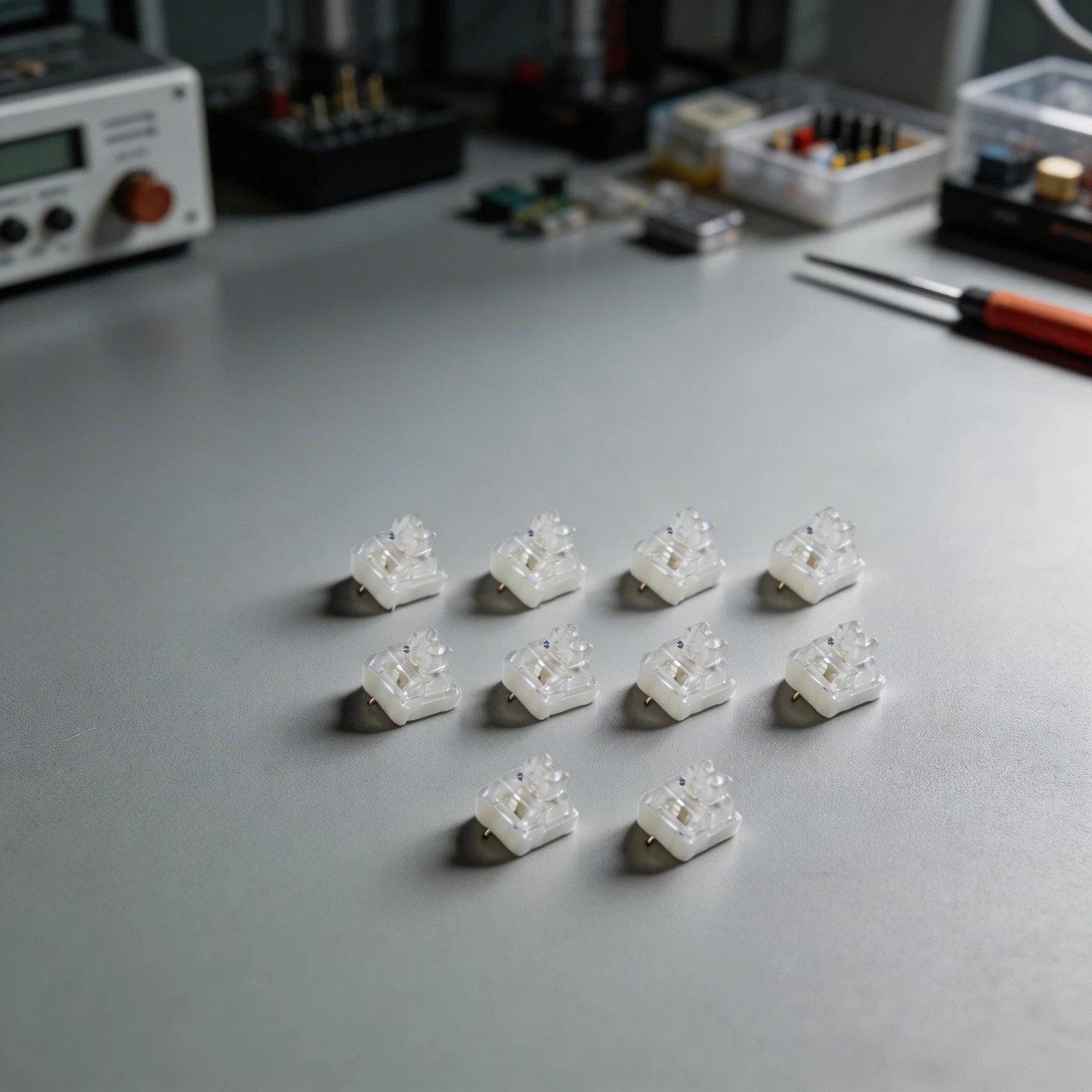 10X TTC V2 Mechanical Keyboard Switches Silent Linear RGB