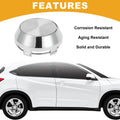 Universal Wheel Hub Center Cap for Auto (60 mm, Chrome)