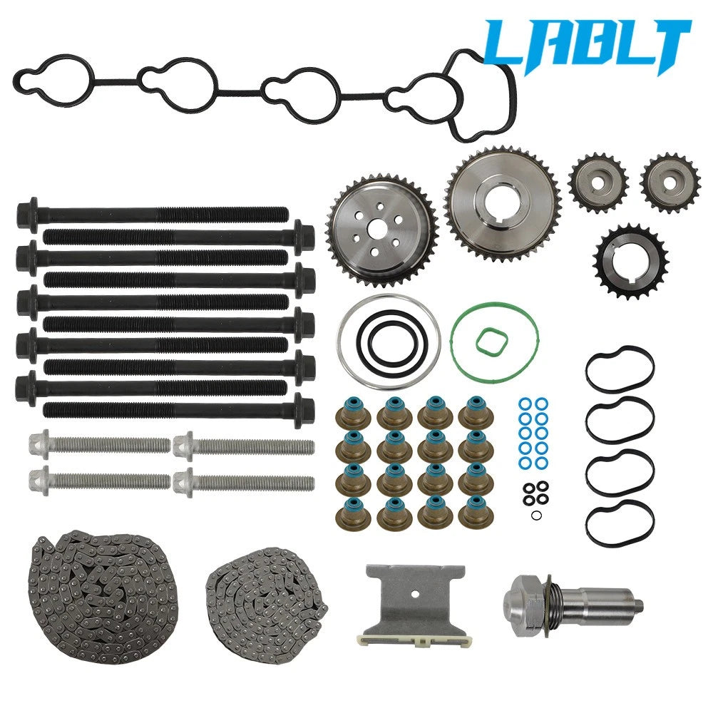 Timing Chain Kit & Oil Pump Gasket for Chevy Malibu Equinox (2008–2012)
