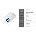 5.8GHz Microwave Sensor Switch for Universal Use (360° Motion Detection)