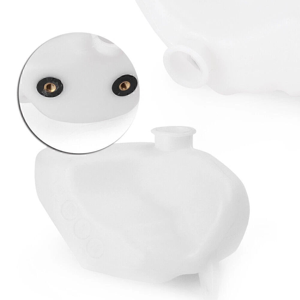 White Radiator Overflow Coolant Tank for Yamaha YZF-R1 (2009–2014) 5YF056