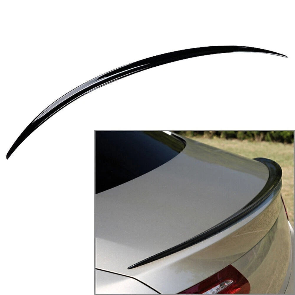 Glossy Black Tail Wing Rear Trunk Spoiler for Mercedes-Benz E Coupe (2016–2023)