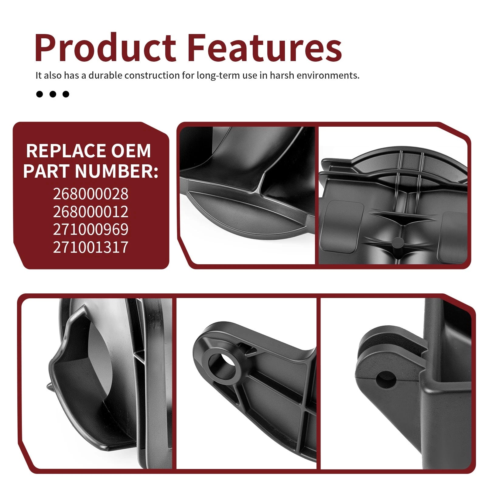 Reverse Gate Bucket for Sea-Doo (268000028, 268000012, 271000969, 271001317)