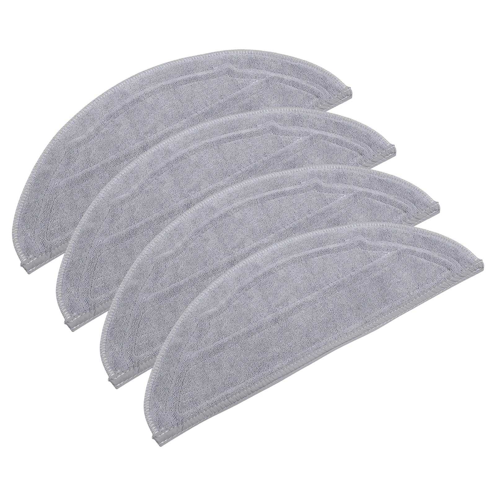 Microfiber Mop Cloth Replacement for Roborock Q10 S5 (4 or 10 Pack)