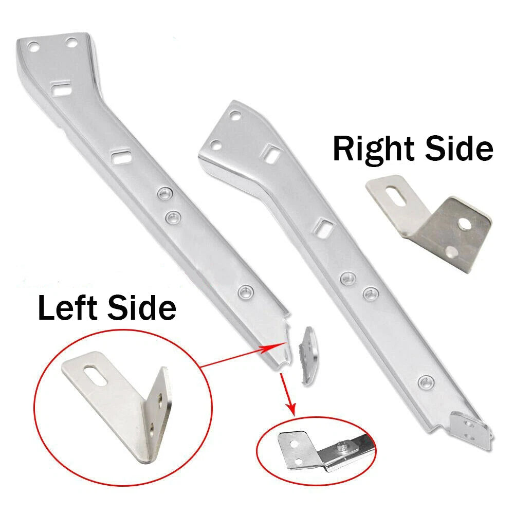 Fender Struts Plate Saddlebag Support Bracket for Harley Touring (1985–2008)