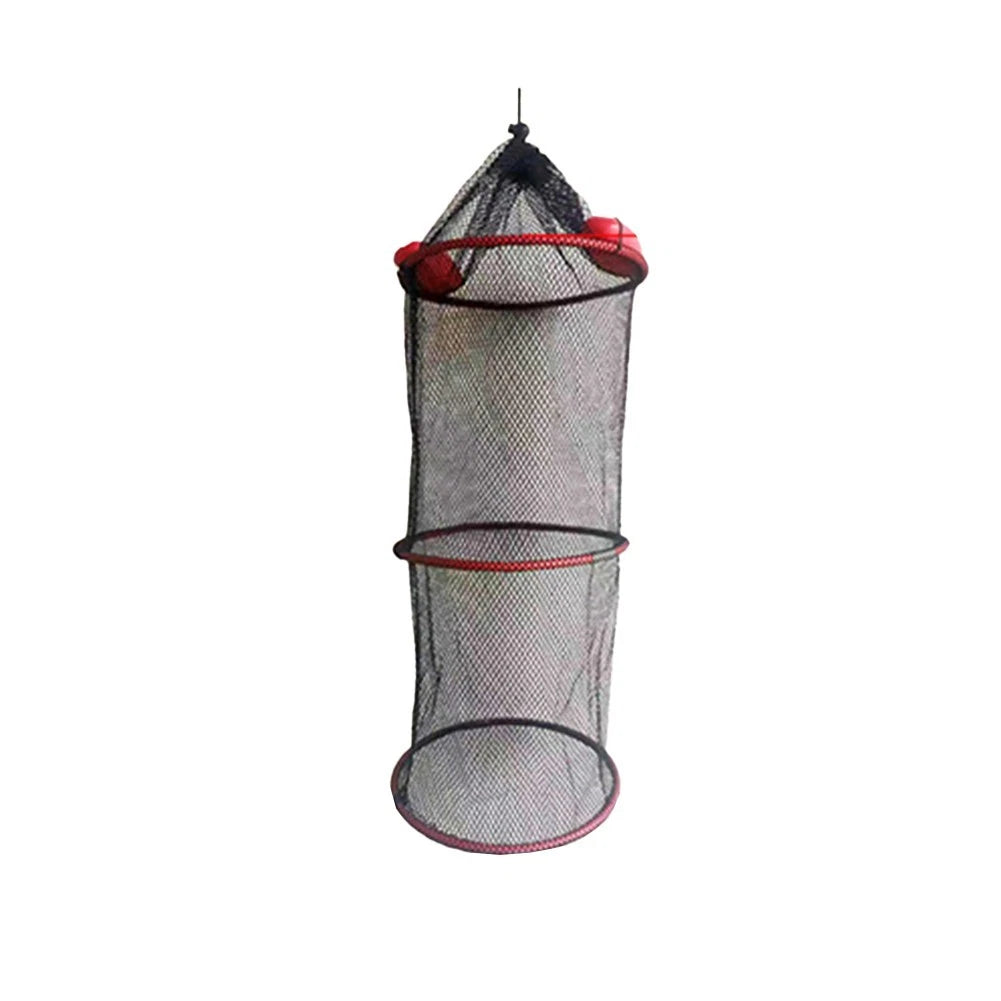 Mesh Bait Trap for Bass Fishing (Fish-friendly Nylon Material)