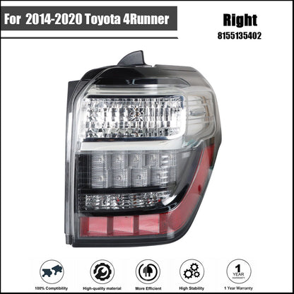 Tail Light Assembly for Toyota 4Runner (2014–2020) Right Passenger Side