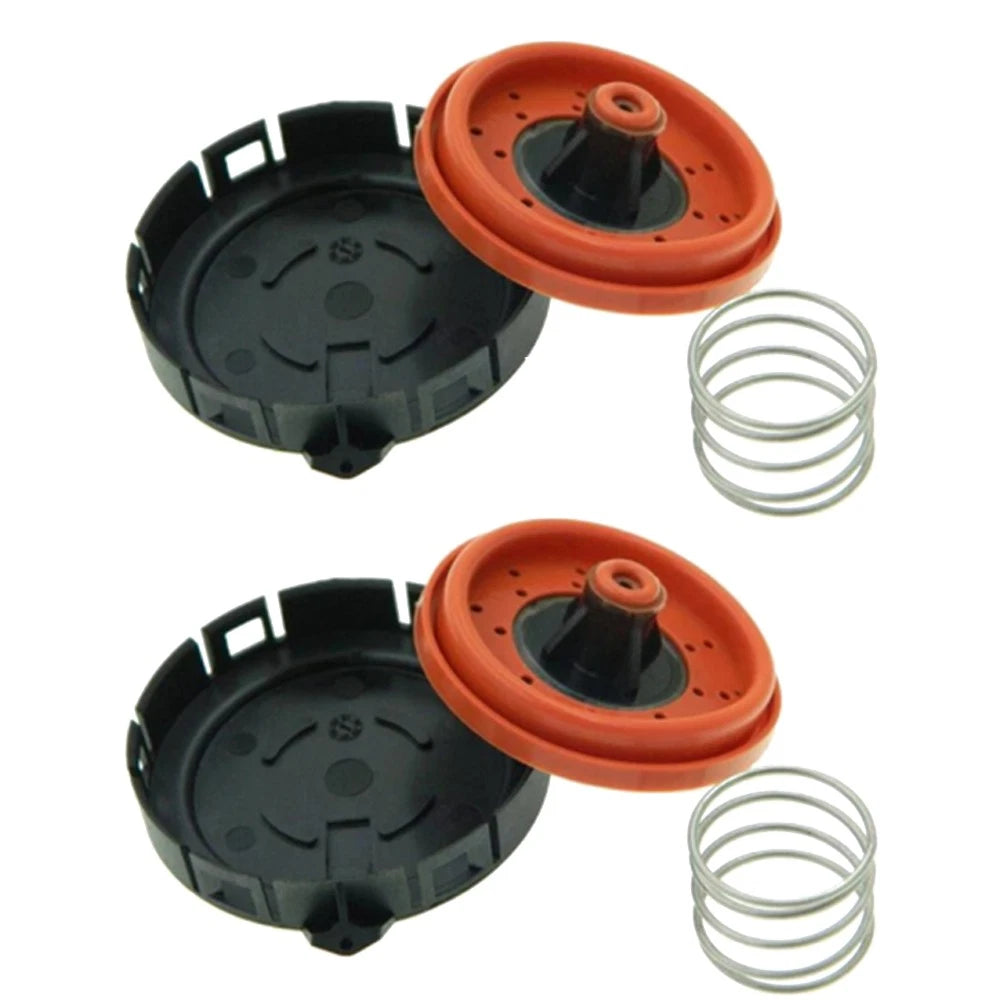 2 set Crankcase Pressure Vent Regulating PVC Valve 11127547058 For BMW E61 E63