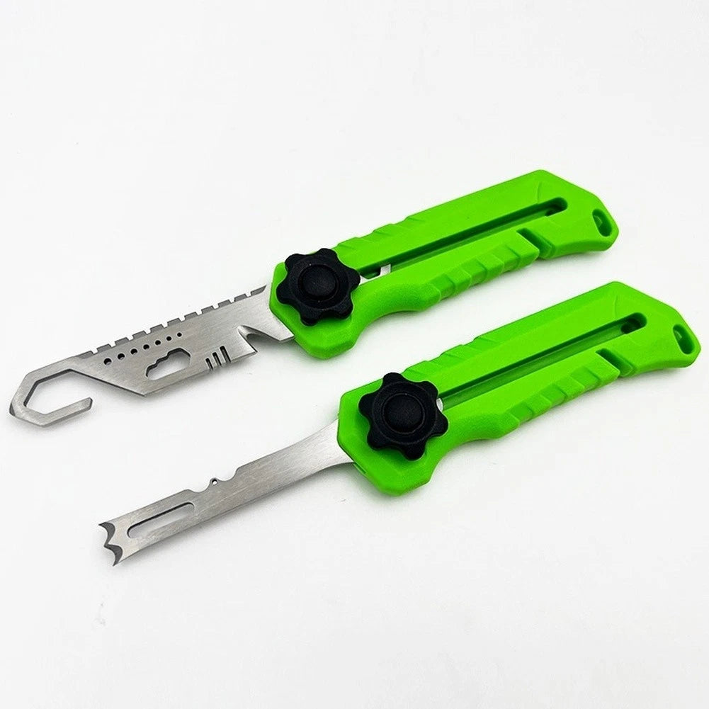 Hook Remover Fishing Tool for Lightweight Stainless Steel Interchangeable Heads