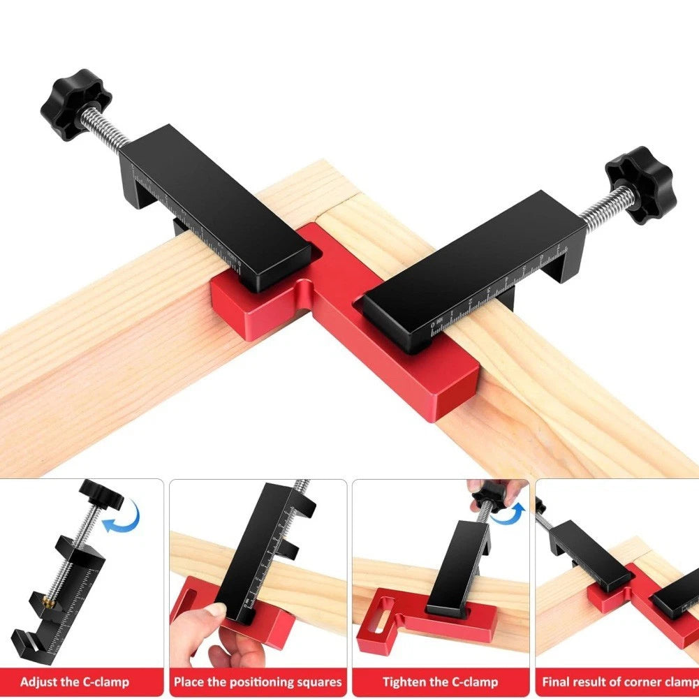 2X Right Angle Corner Clamps for Woodworking Projects