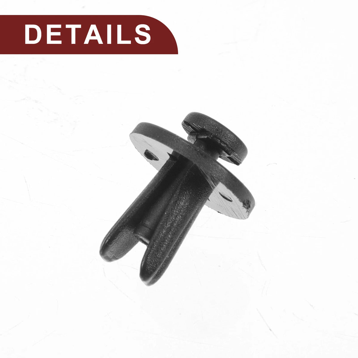 100 Pcs Front Fender Skirt Clip for GM Bumper Push Type Retainer Rivet