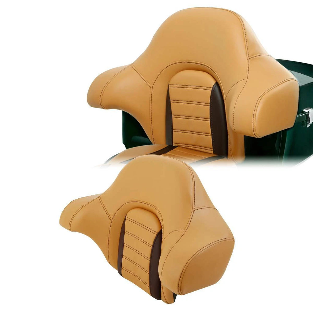 Chopped Trunk Backrest Pad for Harley Touring (2014–2025)