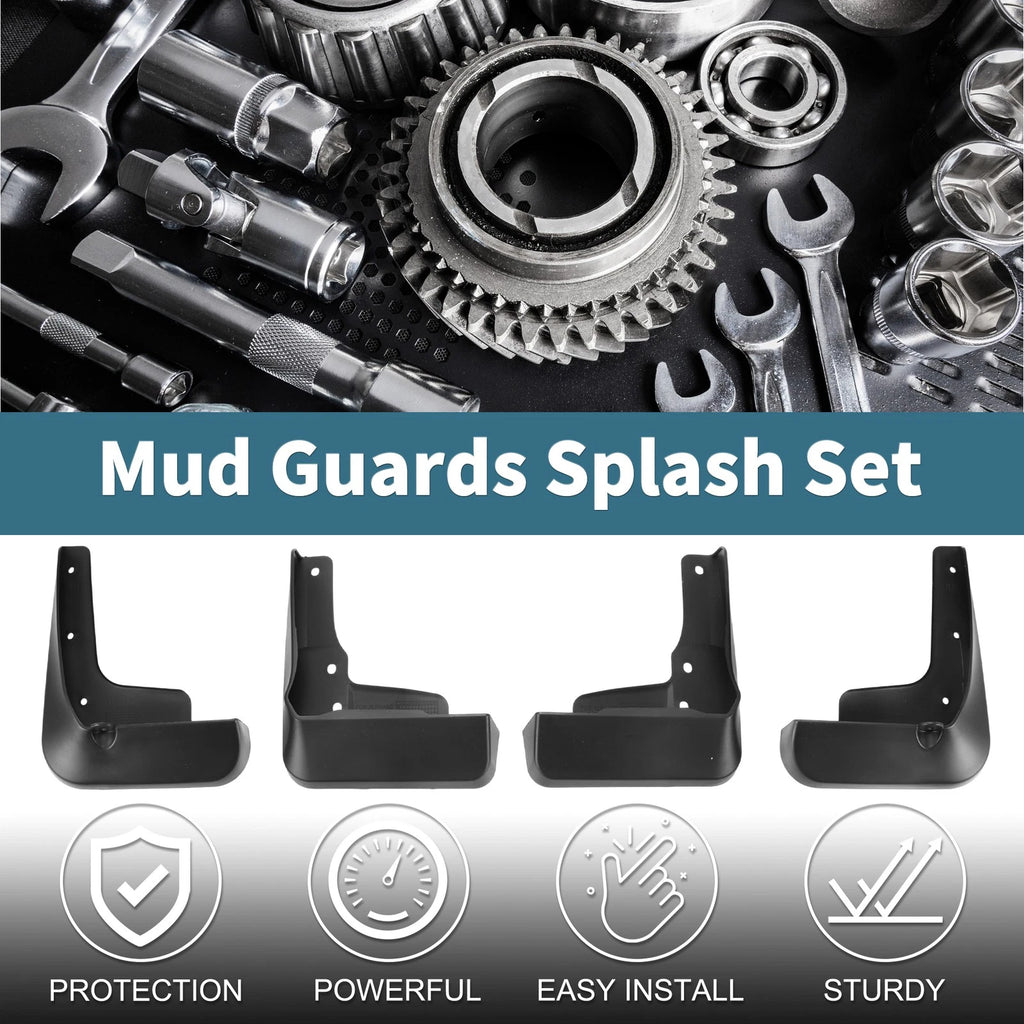 Mud Flaps Splash Guards Set for Toyota Alphard (2022–2024)