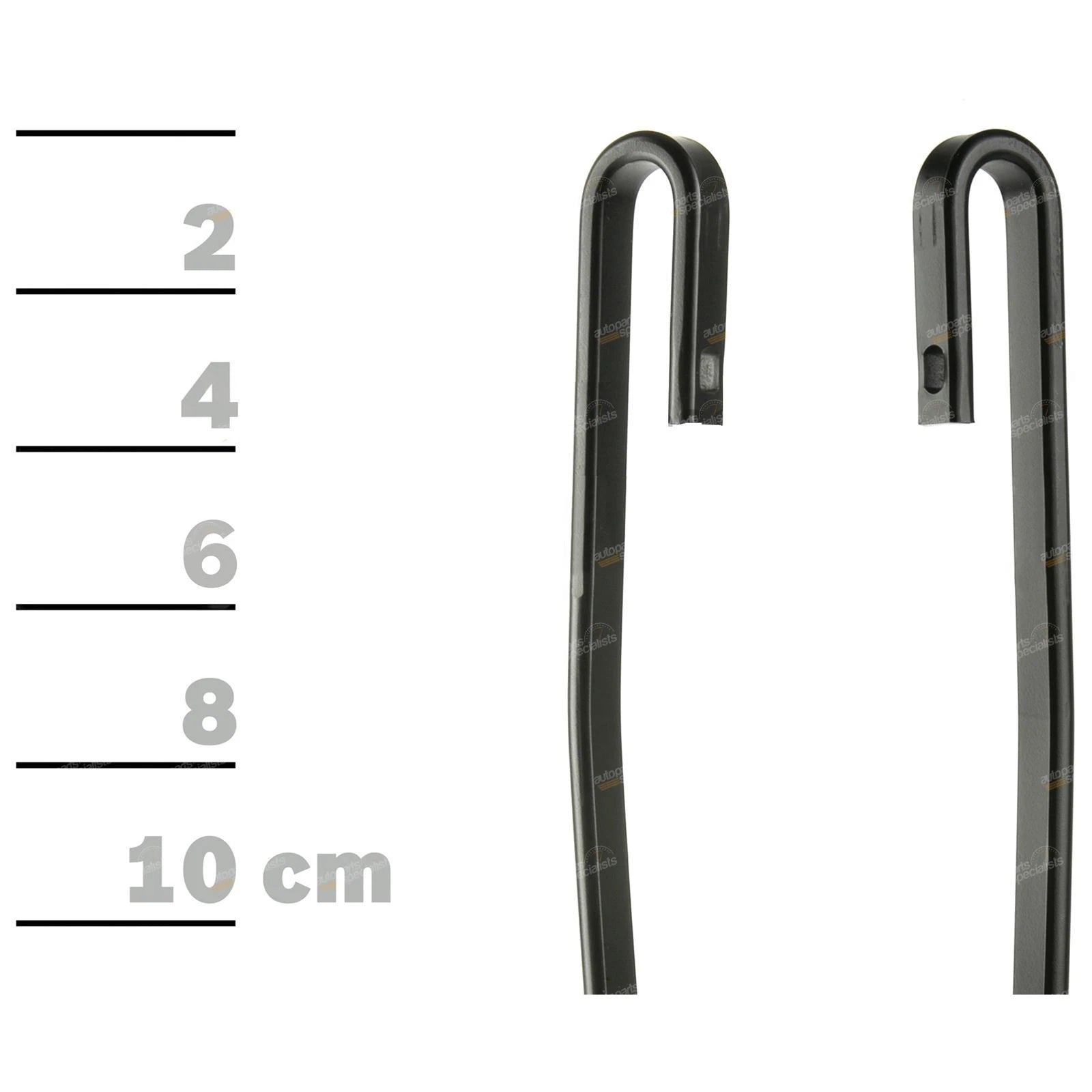 Passenger Side Wiper Blade Assembly for Mazda 2 (2007–2014)