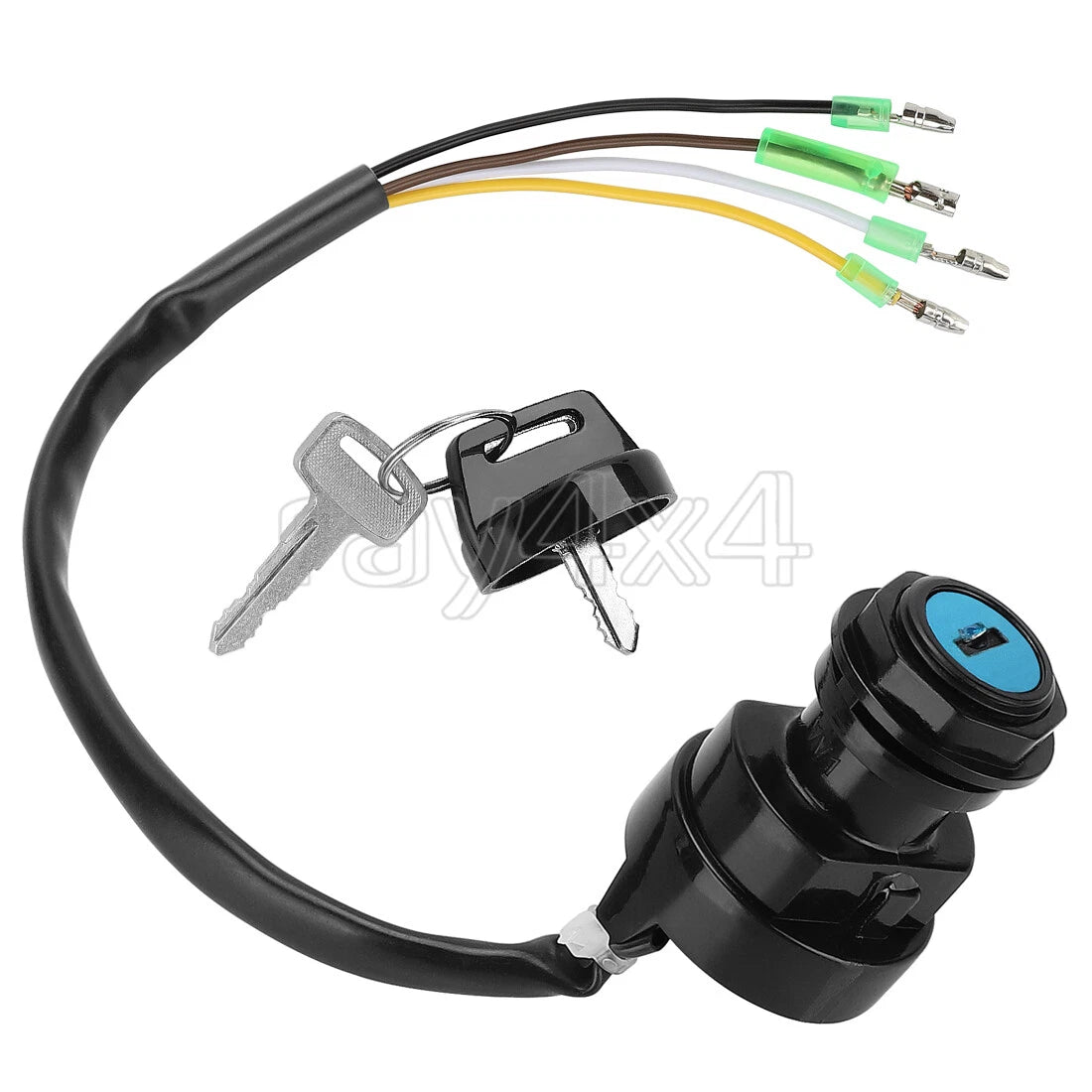 Ignition Switch with 2 Keys for Kawasaki Bayou 185 KLF185A (1985–1988)