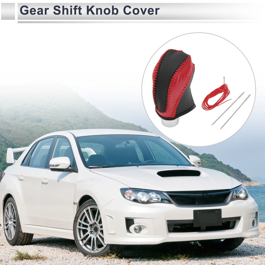 Gear Shift Knob Cover Replacement for Subaru Impreza (2017–2023) Carbon Fiber