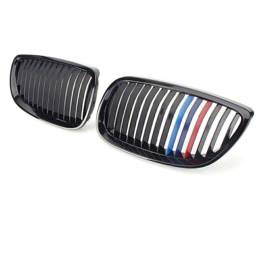 Front Upper Bumper Mesh Grille for BMW 3-Series E92 E93 (2007–2010)
