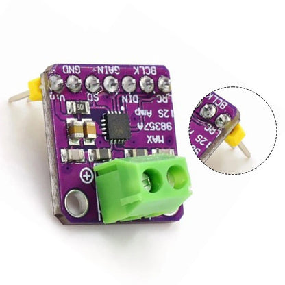 MAX98357 Class D Audio Module for DIY Audio Engineering