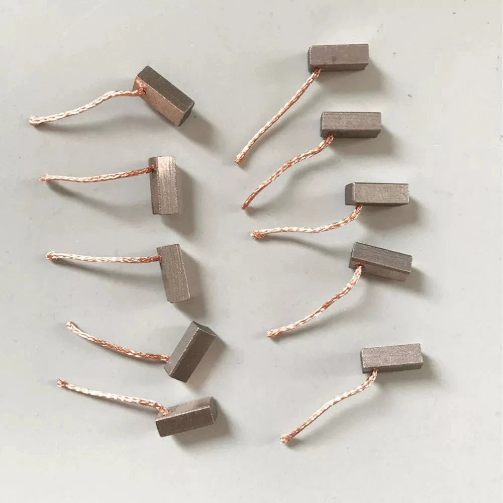 10PCS Carbon Brushes for Motor Commutator or Slip Ring