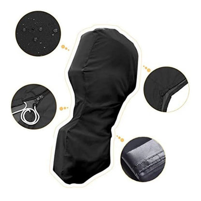 Heavy Duty Waterproof Outboard Motor Cover for 250 350 HP Engines (N/A)