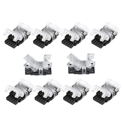 WS2811 4-Pin LED Connector for RGB Strip Light (IP65 Waterproof)