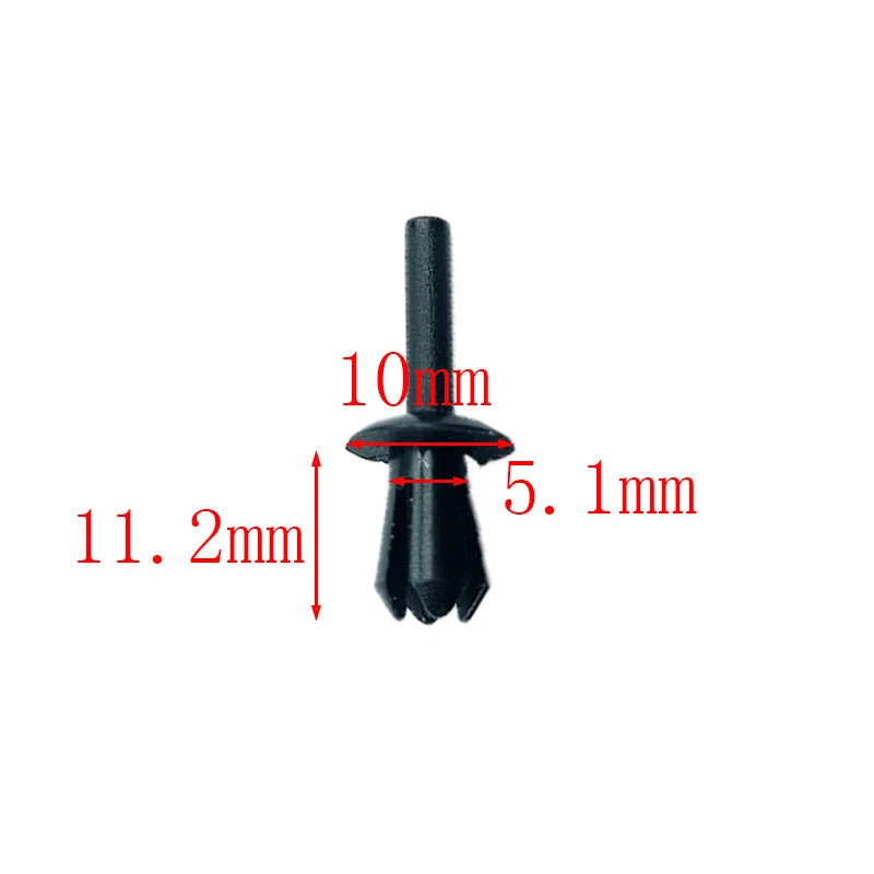 30pcs Plastic Rivet Clips for BMW (5 Series) (51161881149)