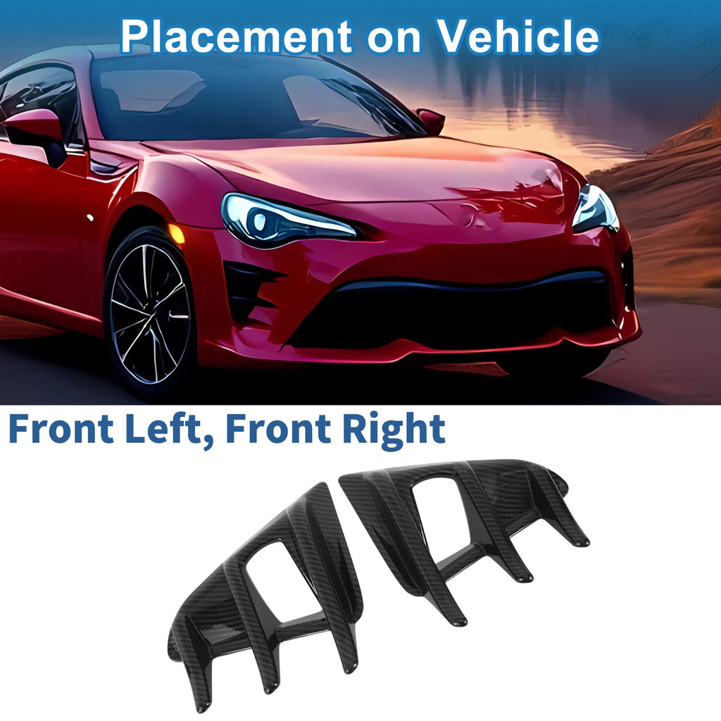 Headlight Trim Bezel Front Left Right Replacement for Toyota 86 (2016–2020)