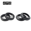 4x 43X55-9.5 MM Motorcycle Front Fork Damper Shock Absorber Fork Dust Oil Seal