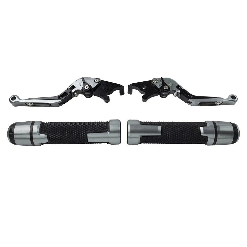 Folding Extendable Brake Clutch Lever for Yamaha FZ MT-07/09 (2014–2020) Titanium