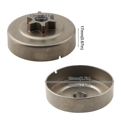 3/8 Inch Spur Sprocket Clutch Drum for Chainsaw MS