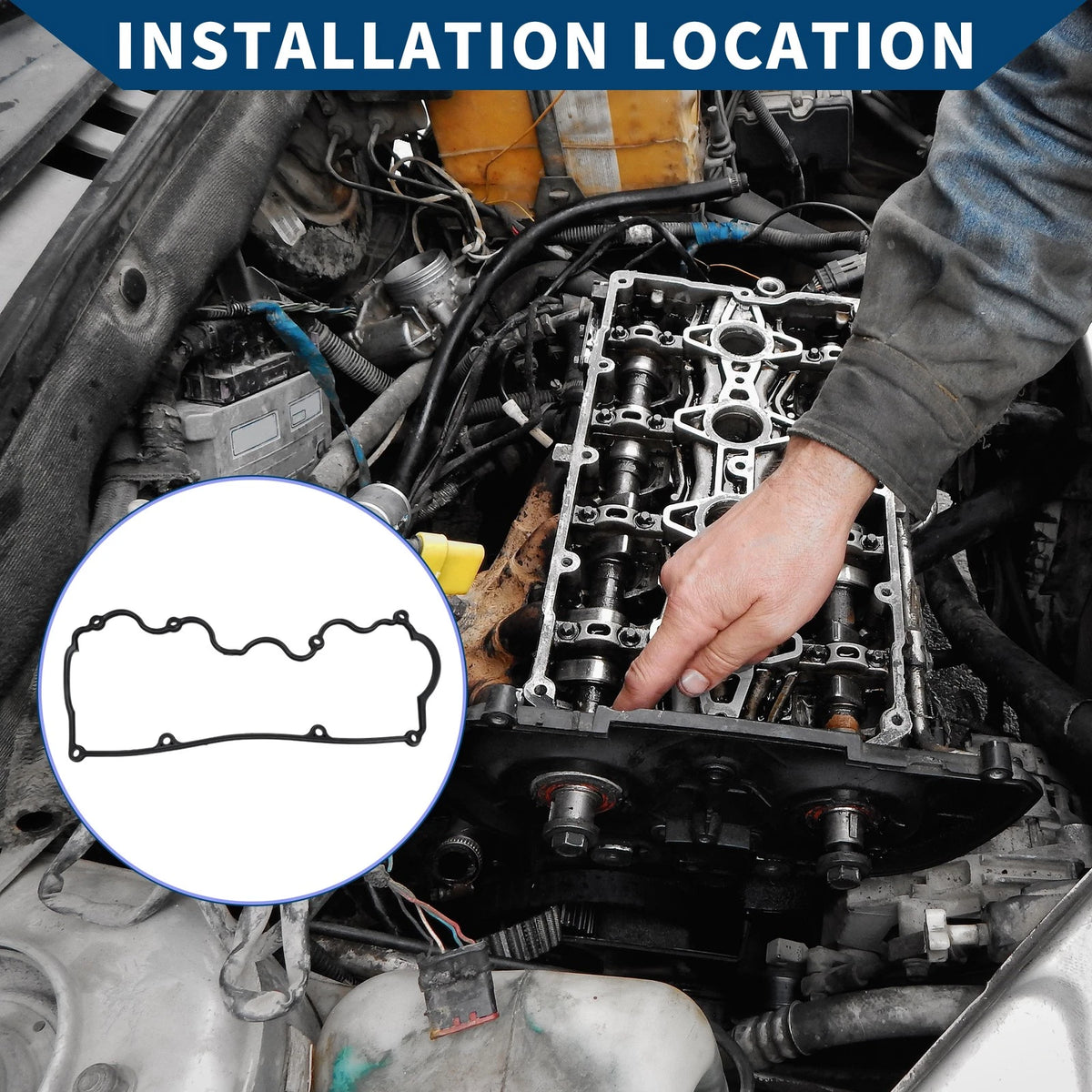 Valve Cover Gasket for Hyundai Santa Fe 2.4L (2013–2019)